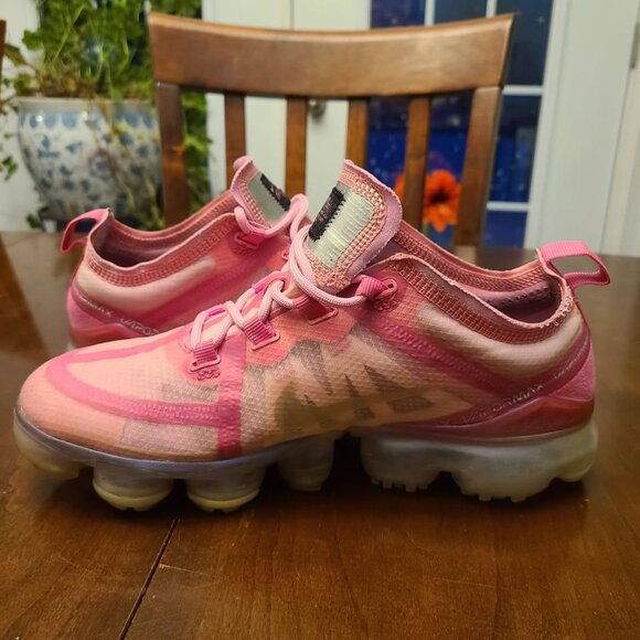 Nike Air VaporMax 2019 Psychic Pink Woman's Size 6.5 - Picture 6 of 10